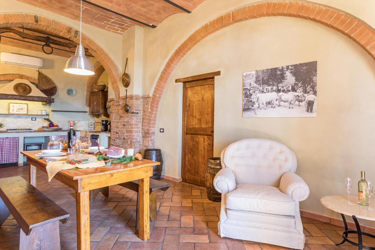 Podere Albereto Buonconvento Bagian luar foto