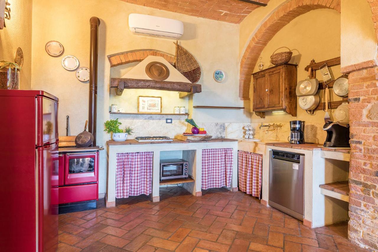 Podere Albereto Buonconvento Bagian luar foto