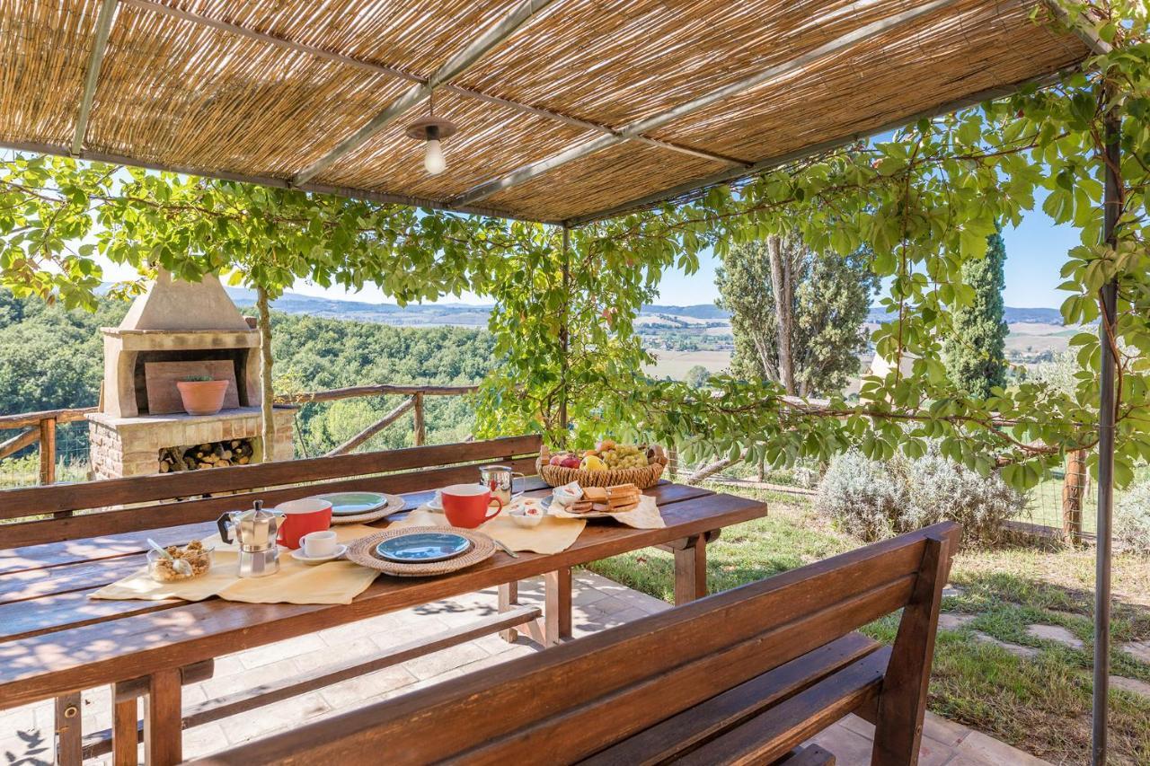 Podere Albereto Buonconvento Bagian luar foto