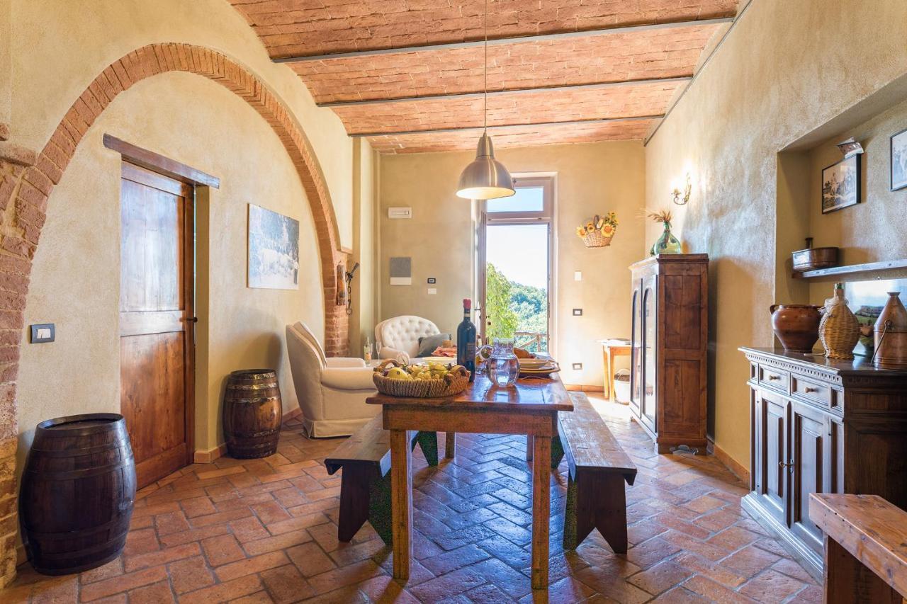 Podere Albereto Buonconvento Bagian luar foto
