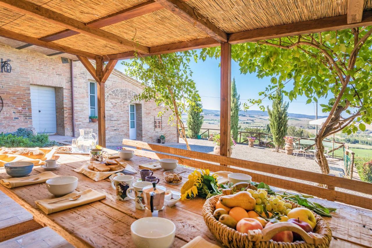 Podere Albereto Buonconvento Bagian luar foto